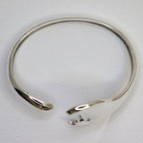 Cuff Sterling Silver Medium Whale Tail