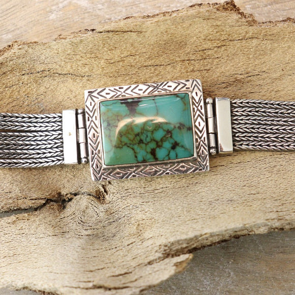 Bracelet Sterling Silver & Turquoise