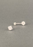 Studs Sterling Silver Multi-Beads