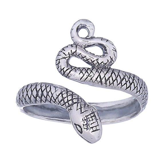 Toe Ring Sterling Silver Snake