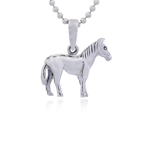 Pendant Sterling Silver Poppy the Horse