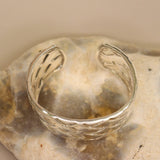 Cuff Sterling Silver Ribbons