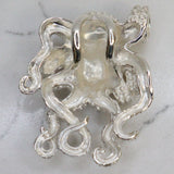 Sterling Silver Pendant Octopus