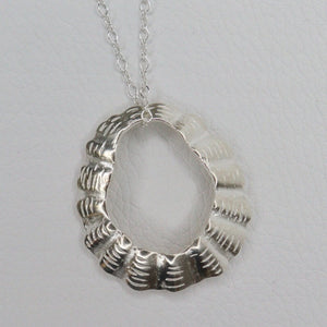 Pendant Sterling Silver Limpet Shell Designed by Us