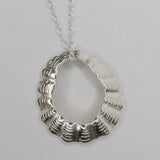 Pendant Sterling Silver Limpet Shell Designed by Us