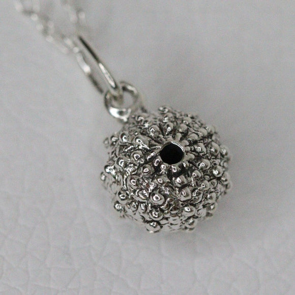 Pendant Sterling Silver Sea Urchin Designed by Us