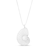 Pendant Sterling Silver Ammonite Limited Edition Designed by us