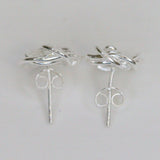 Studs Sterling Silver Squiggly